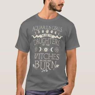 Camiseta Aquarius Chicas Somos Las Hijas De Las Tinieblas