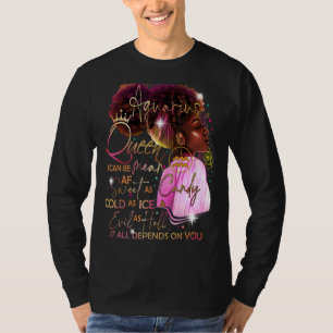 Camiseta Aquarius Queen Sweet As Candy Cumpleaños Para Los 
