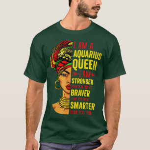 Camiseta Aquarius Soy Un Cumpleaños Más Fuerte Para Aquariu