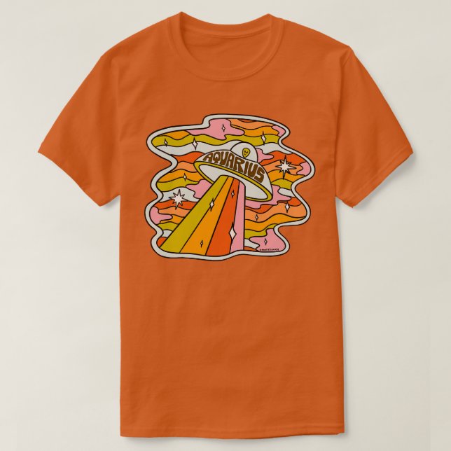Camiseta Aquarius UFO (Diseño del anverso)