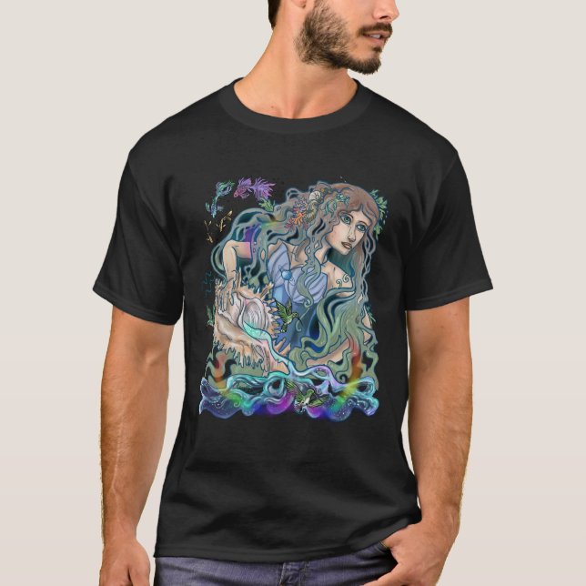 Camiseta Aquarius Zodiac (Anverso)