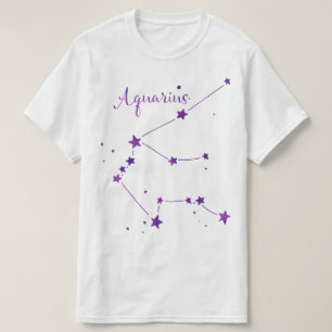 Camiseta Aquarius Zodiac Constellation