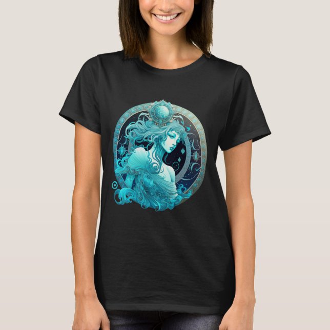 Camiseta Aquarius - Zodiac T-Shirt (Anverso)