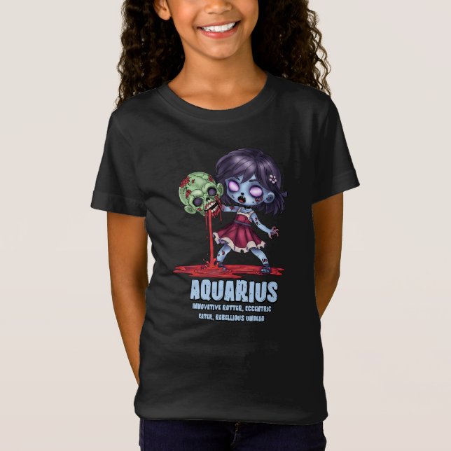 Camiseta Aquarius Zombie (Anverso)