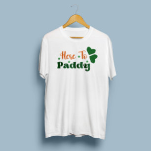 Camiseta Aquí al Día de San Patricio