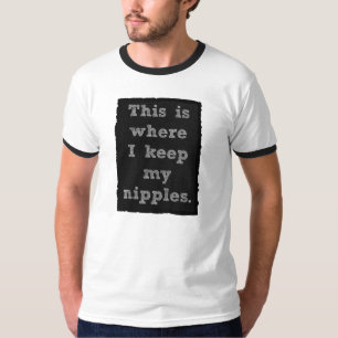 Camiseta Aquí es donde guardo mis entrerroscas
