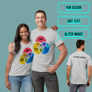 Camiseta Aquí Está Dystopian Future Mashup Ver 03