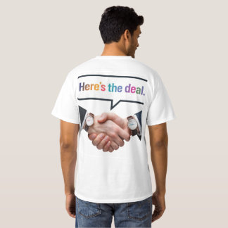 Camiseta Aquí está el acuerdo