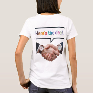 Camiseta Aquí está el acuerdo
