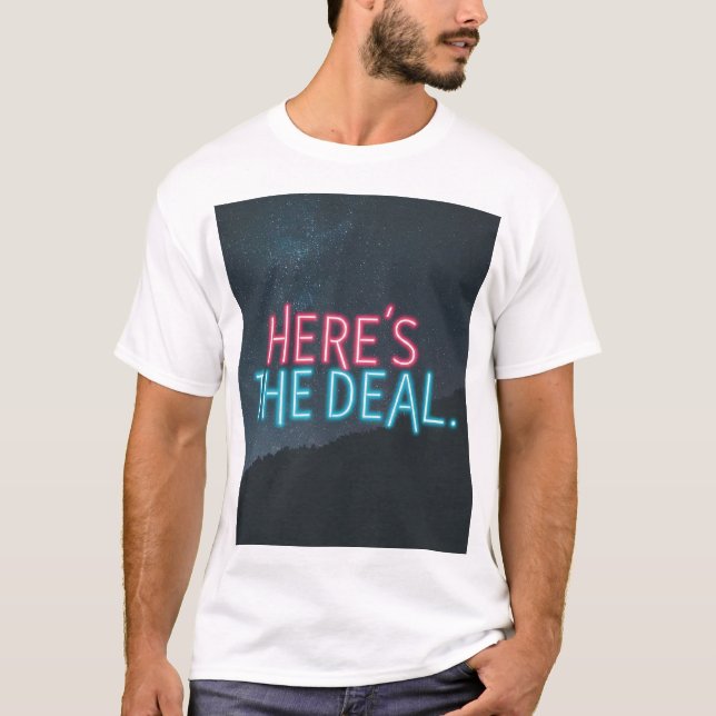 Camiseta Aquí está el acuerdo (Anverso)