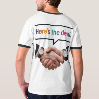 Camiseta Aquí está el acuerdo
