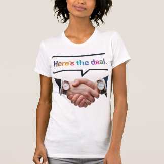 Camiseta Aquí está el acuerdo
