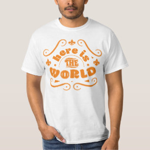 Camiseta Aquí está el mundo