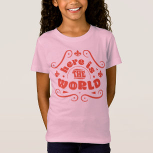 Camiseta Aquí está el mundo