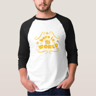 Camiseta Aquí está el mundo