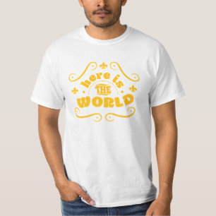 Camiseta Aquí está el mundo