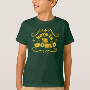 Camiseta Aquí está el mundo