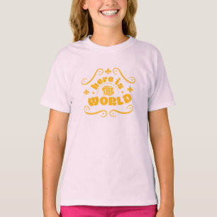 Camiseta Aquí está el mundo