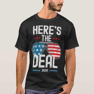 Camiseta Aquí está el trato que dice