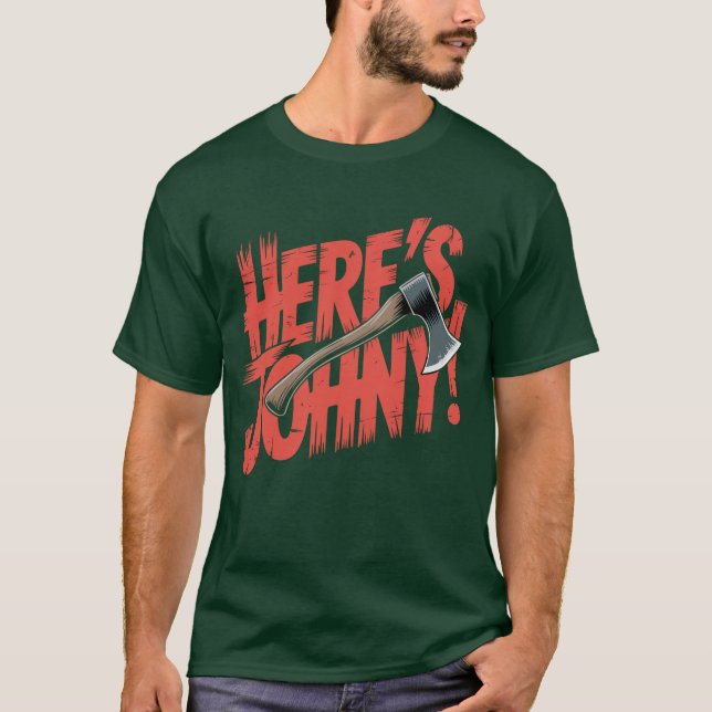 Camiseta Aquí está Johnny (Anverso)