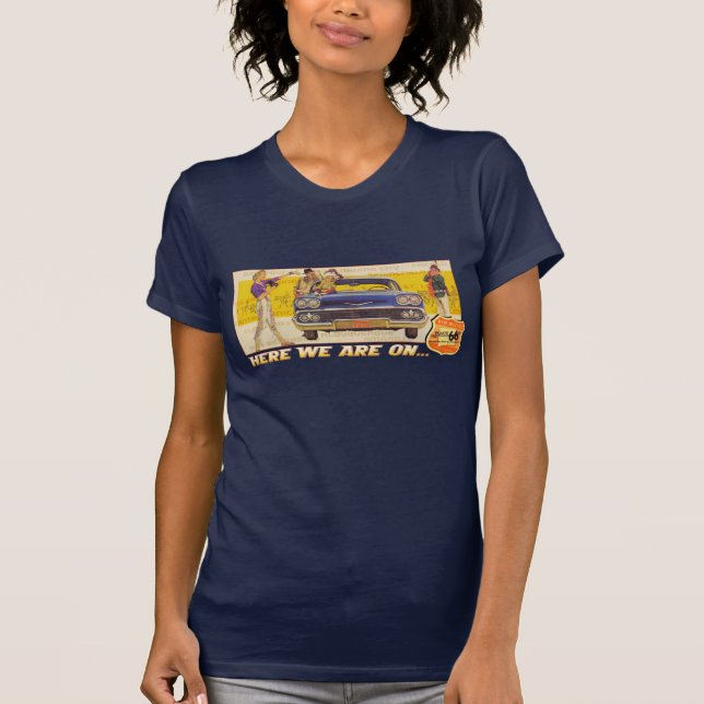 Camiseta Aquí estamos (Anverso)
