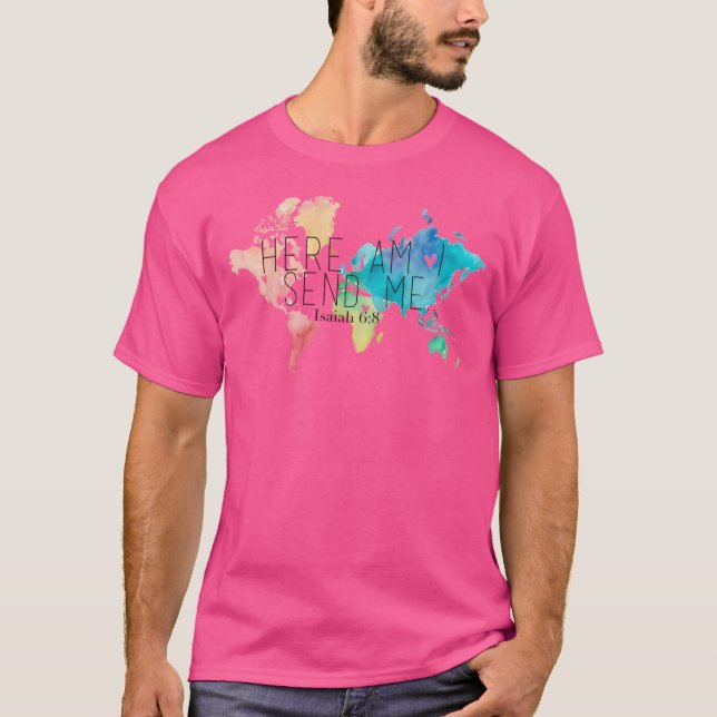 Camiseta Aquí Estoy Padre (Anverso)