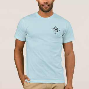 Camiseta Aquí hay Dragones (solo diseño frontal)