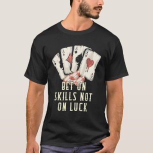 Camiseta Aquí para el Casino Pot Gambler Casino Gambling Ca