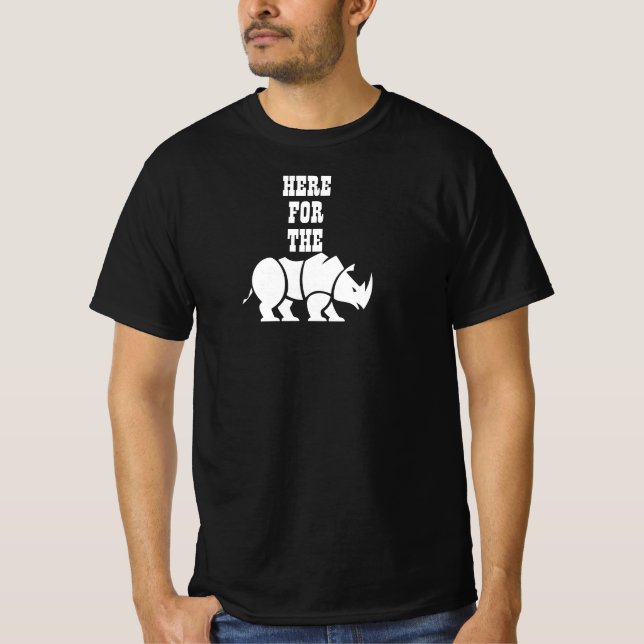 Camiseta Aquí Para El Festival Personalizable De La Emoji D (Anverso)