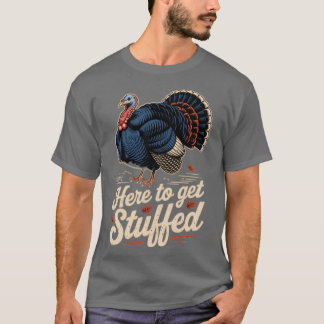 Camiseta Aquí para emborracharse