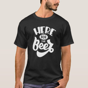 Camiseta Aquí Para La Cerveza Camping Lake Dad