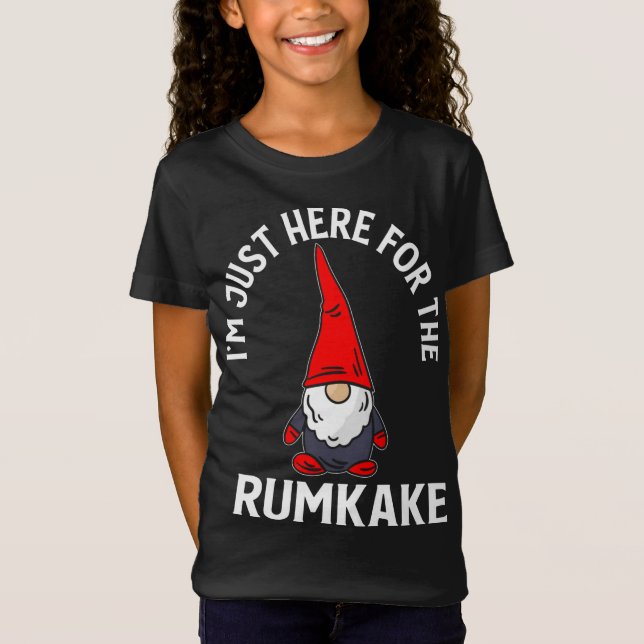 Camiseta Aquí Para La Novedad Del Día De Los Navidades De K (Anverso)