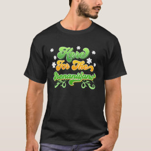 Camiseta Aquí para los jugadores Shenanigans St Patrick's D