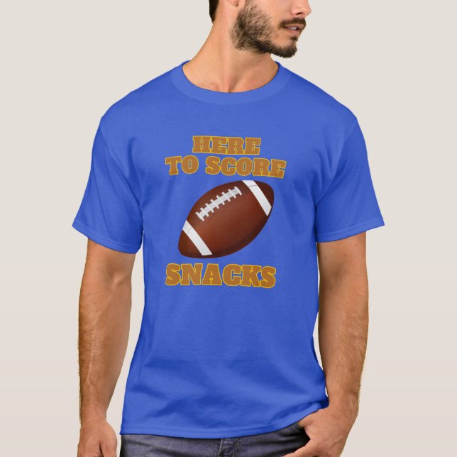 Camiseta Aquí Para Puntuar Aperitivos (Anverso)