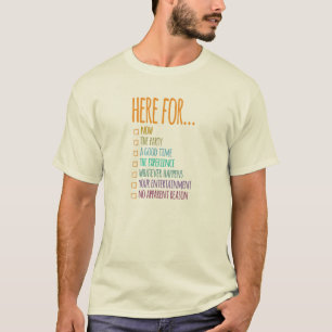 Camiseta Aquí por ahora