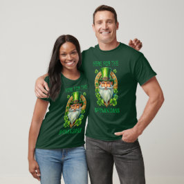 Camiseta Aquí por las travesuras del duende del día de San 