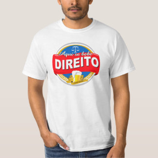 Camiseta Aqui Se Bebe Direito