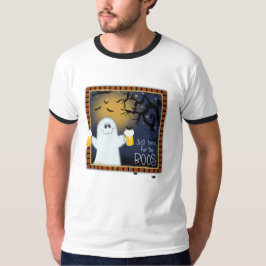 Camiseta Aquí te gusta la cerveza fantasma Boos Halloween
