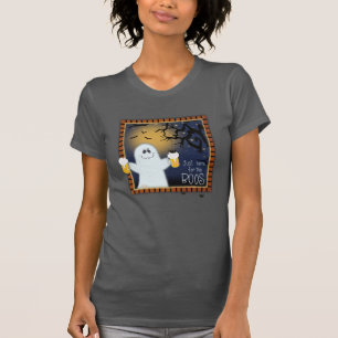 Camiseta Aquí te gusta la cerveza fantasma Boos Halloween