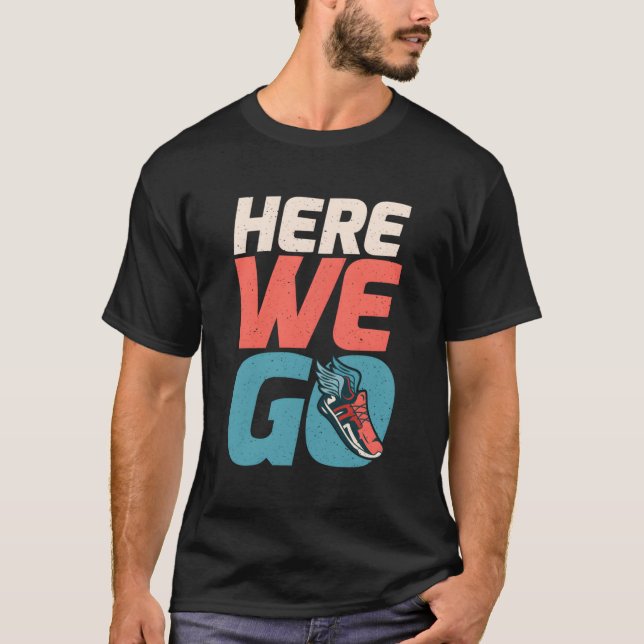 Camiseta Aquí vamos Marathon Runner (Anverso)