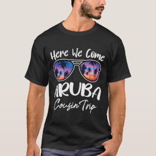 Camiseta Aquí venimos Aru amante de la playa Prima Viaje Ve