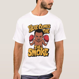 CAMISETA AQUÍ VIENE EL HUMO