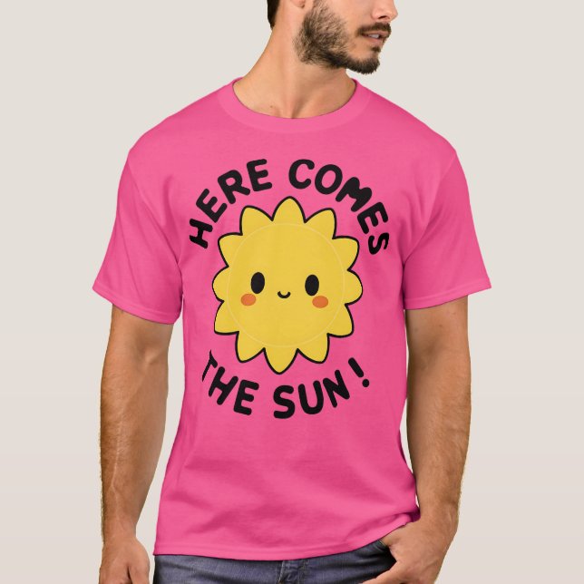 Camiseta Aquí viene el Sol (Anverso)