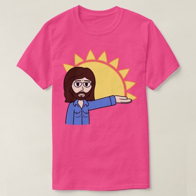 Camiseta Aquí Viene El Sol 1 (Diseño del anverso)