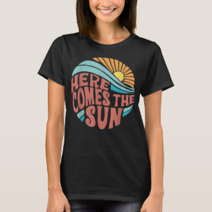 Camiseta Aquí Viene El Sol Hombres Mujeres Niños Pequeños S