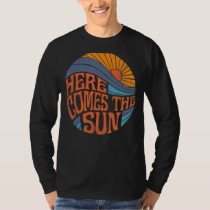 Camiseta Aquí Viene El Sol Vintage Retro Sixties Summer F