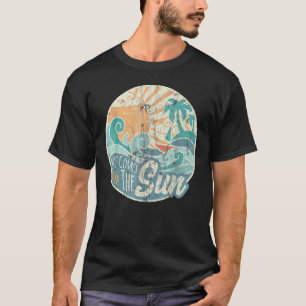 Camiseta Aquí viene el temible verano Sun Retro 60