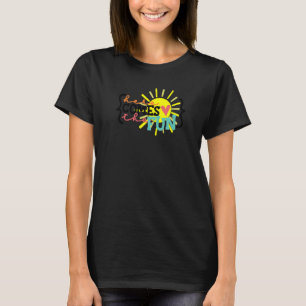 Camiseta Aquí Viene La Diversión Vibes De Verano Tropical S