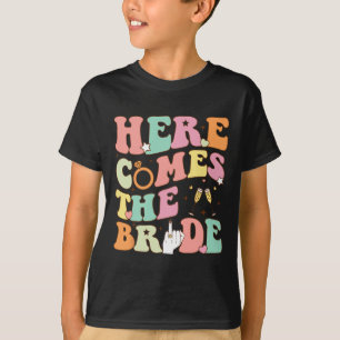 Camiseta Aquí viene la novia Fiesta de soltera Boda Nosotro