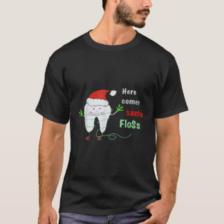 Camiseta Aquí viene la santa FloSs